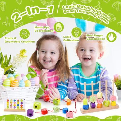 Lectorias jouets d'éveil, jeux montessori, jouet Empilable en bois, jeu