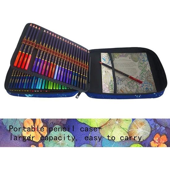 ZZONEART Crayon de Couleur pro ateriel Dessin,120 Dessin Crayon de