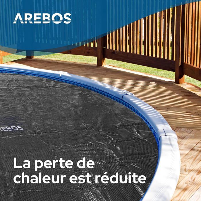 Bâche Solaire Piscine Ronde Ø3.05m - Chauffage Écologique