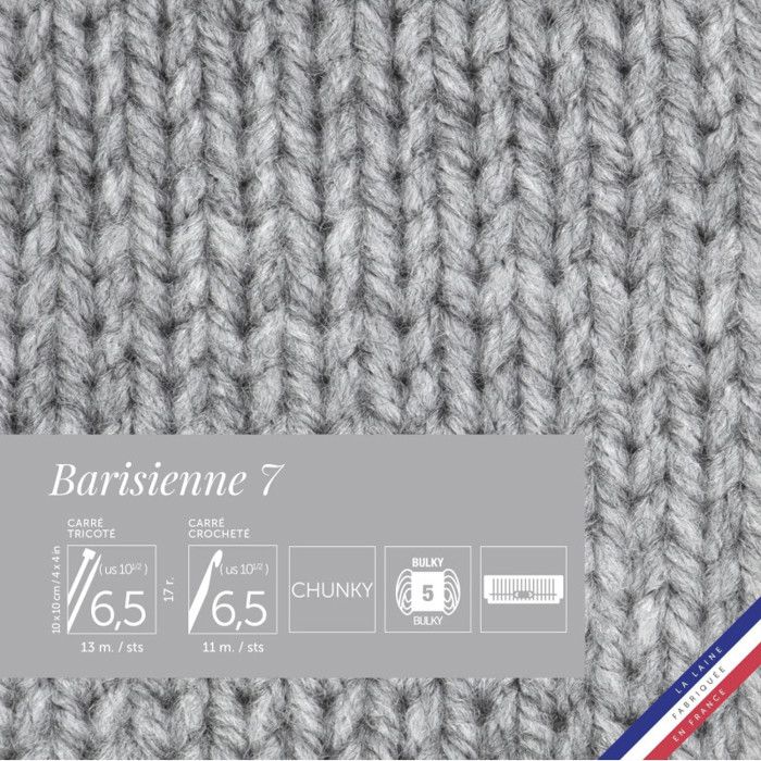 Lot De 10 Pelotes De Laine Bergère De France - Ciel - 100% Acrylique - Barisienne 7