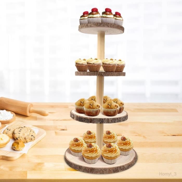 Dessous de gâteau rond en bois (30cm) - Royaume MELAZIC – Cupcakes,  ateliers et objets cadeaux