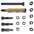 vidaXL Kit réparation filetage bougie de préchauffage 15 pcs M10x1,0mm-3