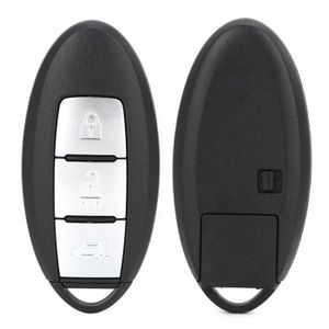 Étui De Protection En Cuir Pour Clé Nissan Qashqai, Altima, X-Trail - Anti-chocs, Design Ajusté, Toucher Agréable