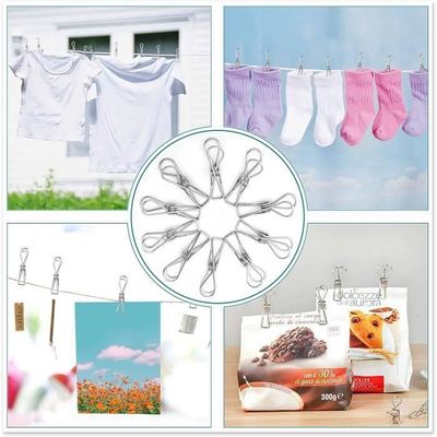 10 Pièces Pinces à Linge Coupe-vent Antidérapantes Pinces à