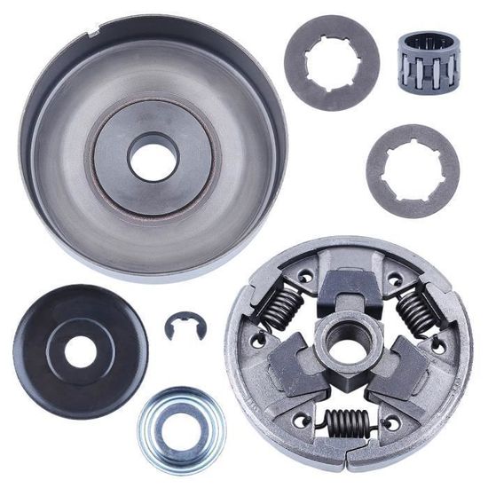 Kit Embrayage 5 En 1 Pignon 7D 3/8″ Stihl MS311 MS362 MS391 MS461 – Tambour + Roulement