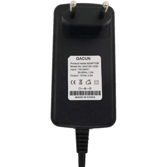 Alimentation LED 12V 3A 36W - Transformateur Adaptateur Pour Bandes LED SMD