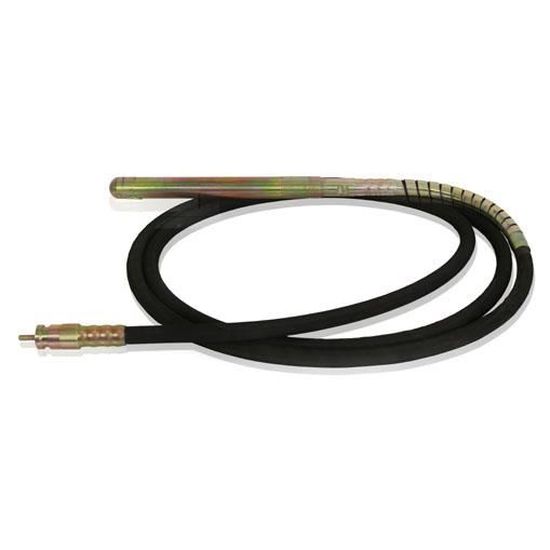 Longueur 6m EBERTH Vibreur Beton à Essence 4800W Diamètre 45mm 