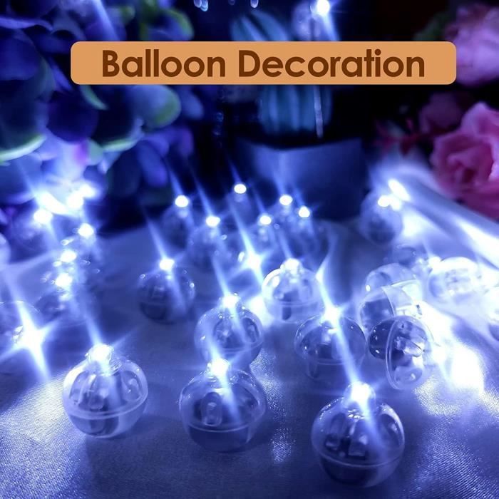 Led Ballons Lampes 60 Pièces Led Balloon Lumière, Led Lampion, Mini Ballons  Lumineux À Led Pour Lanterne Papier Mariage Hall[J10088]