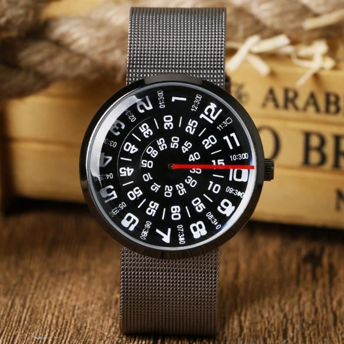 Montre 2025 cadran tournant