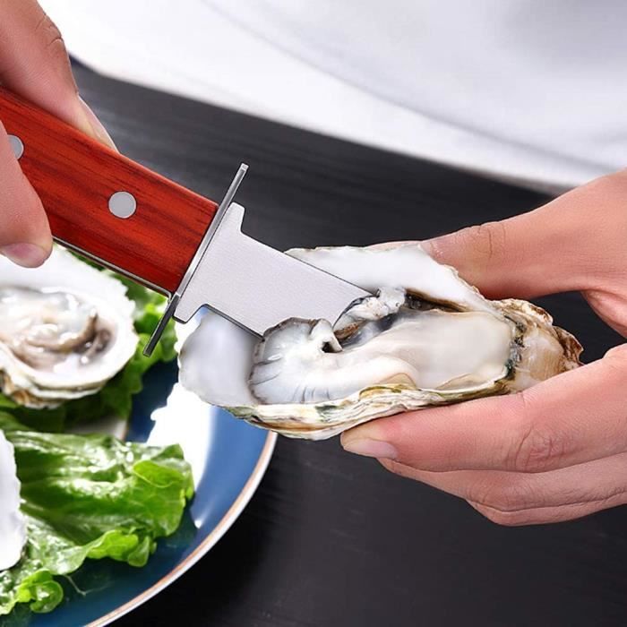 Set couteau à huître avec cale