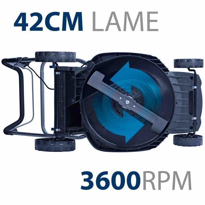 Blaupunkt Tondeuse Gazon lectrique GX7000 Moteur AC 1800W