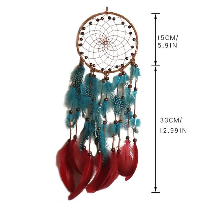 Attraperêves lumineux Boho Arbre de vie Plumes Attraperêves Fait à la Attraperêves lumineux Boho Arbre de vie Plumes Attraperêves Fait à la