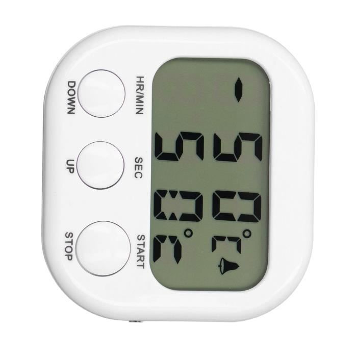 Thermometre Cuisine, Thermomètre Cuisson au Four étanche avec avec Double  Sonde pour Four, 2 en 1 Sonde Thermomètre à Viande, Tempér - Cdiscount  Maison