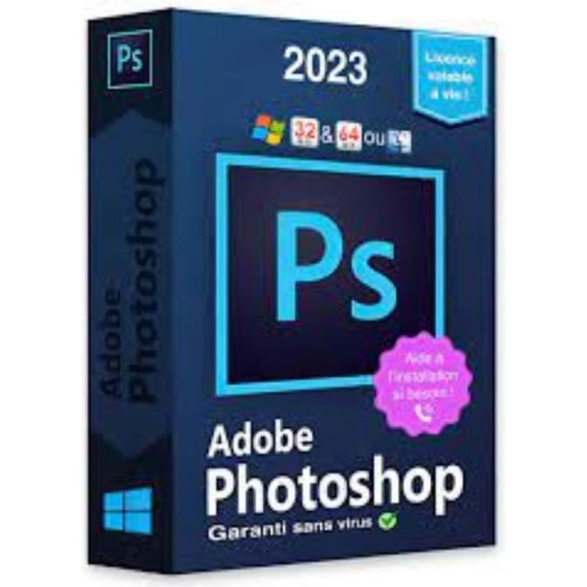 Adobe 2023 v24 WIN/MAC à télécharger Soldes Cdiscount