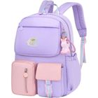KEXIMIXUE Cartable Fille Primaire Sac à Dos Enfant Sacs Scolaires Filles Imperméable Durable pour Enfants Fille 5-12 Années