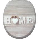 SANILO Abattant WC frein de chute soft close Home - Finition de haute qualité - Fixation facile