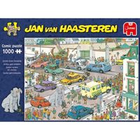 Puzzle - 1000 pièces - Jumbo Goes Shopping - Marque Jumbo - Thème Humour - Dessinateur Jan Van Haasteren