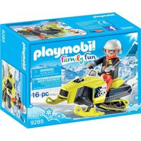 9281 - Playmobil Family Fun Voiture de montagne avec coffre de toit