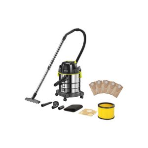 ASPIRATEUR ATELIER Pack RYOBI - Aspirateur eau et poussière R18WDV-0 - 18V One Plus - sans batterie ni chargeur - Lot de 5 sacs poussière RAKWDV05 - 2