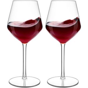 Verre à vin Incassable Verres à vin Tritan-Plastique vin Rouge