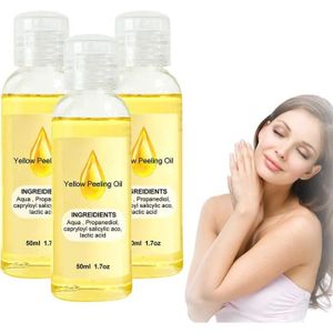 GOMMAGE CORPS Natural Spots Whitening Yellow Peeling - Peeling Oil,  Whitening Yellow Peeling Oil, Super Strength Yellow Peeling Solution for Dark