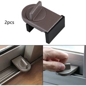 Acheter Plastique Upvc sécurité enfant sécurité fenêtre porte ceinture  serrure poignée Type de sécurité maison fenêtre levier T porte balayage  balcon serrure