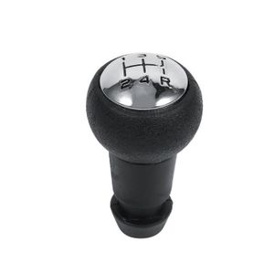 Soufflet Levier Vitesse AERZETIX - Compatible Peugeot 308 I 2008-2012 - Cuir Synthétique Noir - Boîte Manuelle