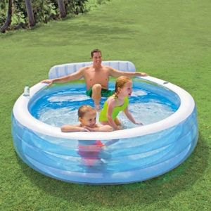 PATAUGEOIRE Intex Piscine gonflable Swim Center Family Lounge 