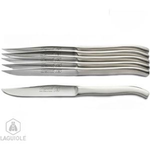 Laguiole en Aubrac coffret couteaux de table inox x6