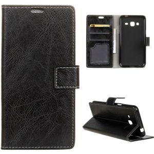 Housse Étui Portefeuille avec Slot pour Carte/Magnétique DENDICO Coque Galaxy J3 2016 Ultra-Mince Coque en Cuir pour Smausng Galaxy J3 2016 Rose Vif 