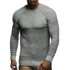 LEIF NELSON pour des Hommes Pull en Tricot Pullover Sweatshirt LN20706