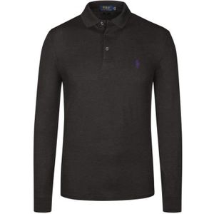 polo manche longue ralph lauren