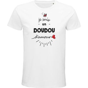 T-SHIRT T-shirt Homme Doudou d'amour 3XL | Idée Cadeau Cou