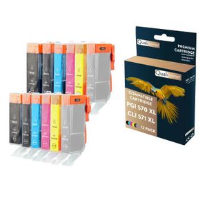 Cartouche D'Encre Compatible Canon MG5750 - Pack Premium - Couleurs PGI-570 CLI-571 - Neuf Sous Blister