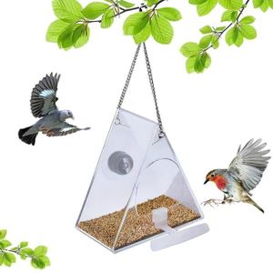 MANGEOIRE - TRÉMIE SURENHAP mangeoire à oiseaux intelligente avec caméra Mangeoire à oiseaux intelligente à nocturne, mangeoire animalerie d'aliment