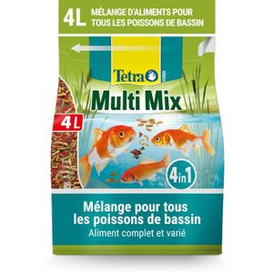 FLOCONS - MASH - MUESLI TETRA Pond Multimix 4L - Pour poisson