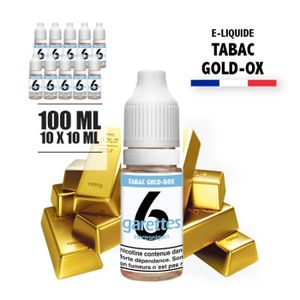 Liquide cigarette électronique 6 mg goût tabac