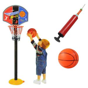PANIER DE BASKET-BALL VGEBY Support de basketball portable pour enfants, jeu de balle réglable en hauteur, cadeau pour enfants