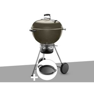 BARBECUE Barbecue Weber Master-Touch GBS 57 cm Gris + Plancha