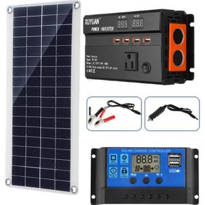 Kit solaire universel pour motorisation de portail 12V et 24V