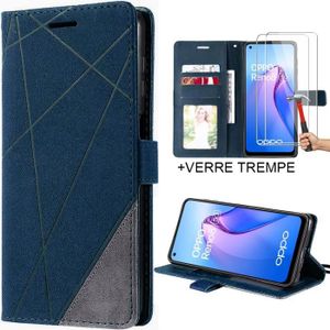 Coque Silicone Couleur Noire + 2 Verres Trempes Pour Oppo Reno 8 Pro 5G Little Boutik® - Oppo