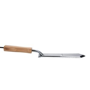 Couteau à Désoperculer Miel – Acier Inoxydable Avec Manche Bois Et Crochet Pratique