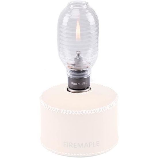 Lanterne De Camping À Gaz Portable En Verre, Acier Et Aluminium