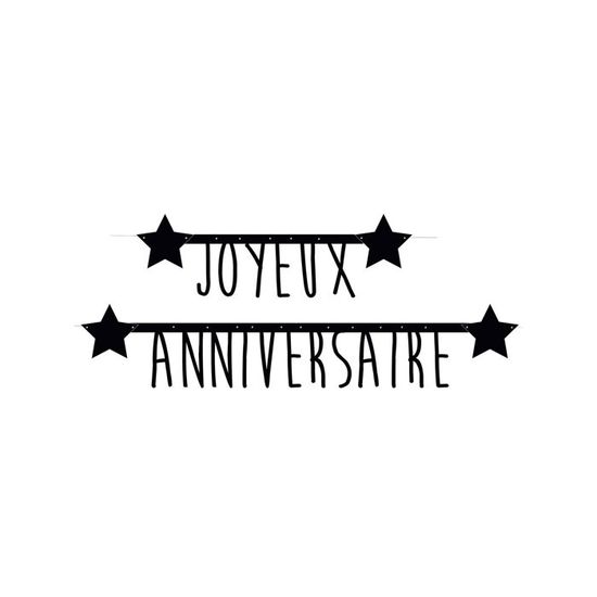 Guirlande Noire Joyeux Anniversaire 1 60 M Achat Vente Guirlande Non Lumineuse Cdiscount Guirlande Noire Joyeux Anniversaire 1 60 M Achat Vente Guirlande Non Lumineuse Cdiscount