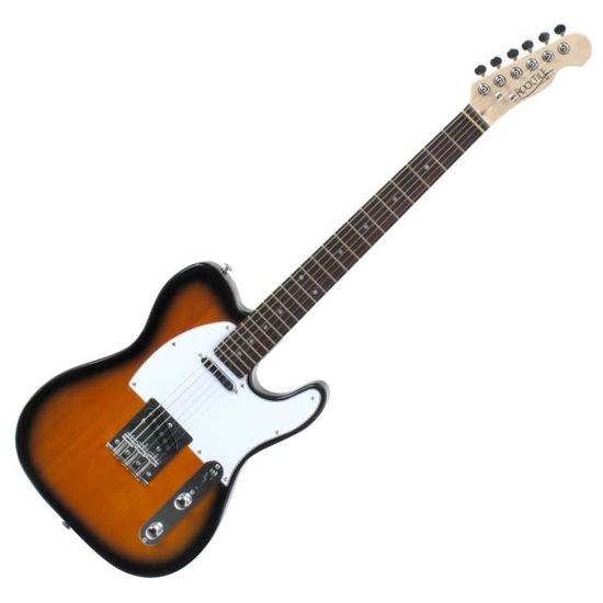 Basse électrique Rocktile Jazz Bass - Corps Frêne - Manche érable - 2 Micros Simple Bobinage
