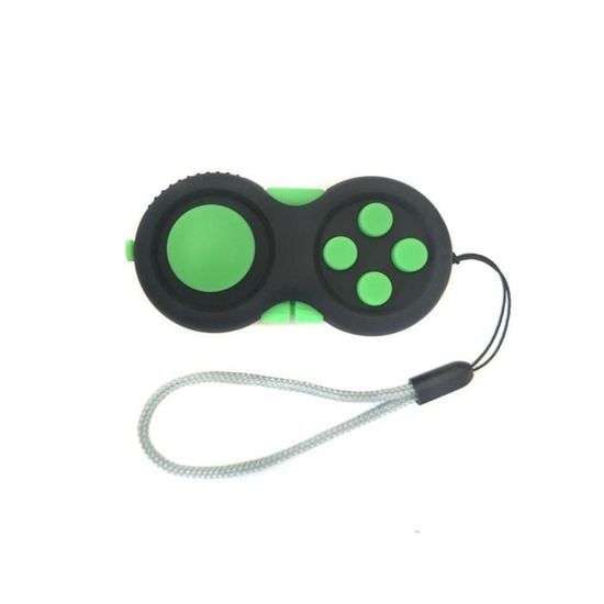 Porte-clés Anti-stress à Boutons Cliquables - 4 Couleurs, PBT Durable, Pour Détente Et Concentration