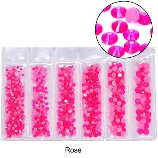 Strass Cristal Dos Plat 2mm SS6 - Lot De 1440 Pcs, Couleur Jonquille - Pour Vêtements, Sacs, Nail Art, DIY - 7