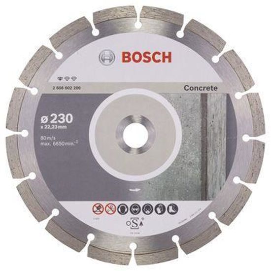 Bosch Disque à tronçonner diamanté Standard for...