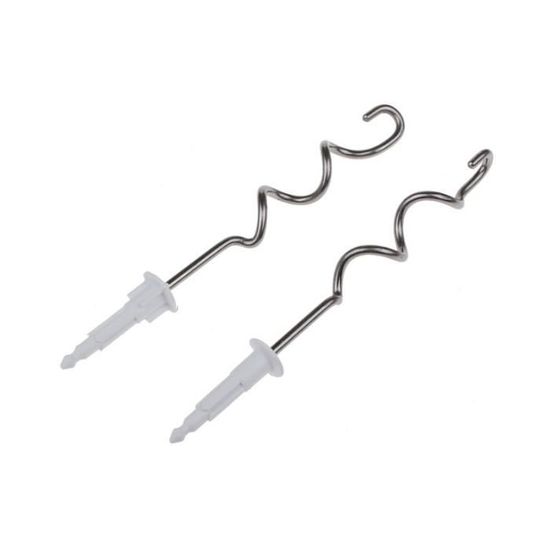 Crochet Pétrisseur En Spirale Inox Compatible KitchenAid 6 Litres - Accessoire Pâte Parfaite