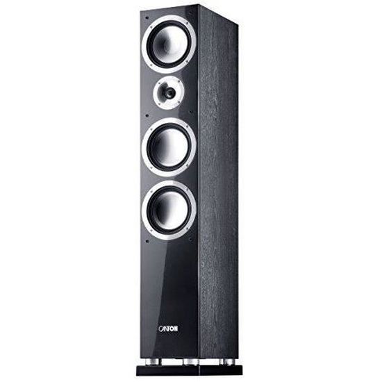 Haut-parleur CANTON 80w Plus L - Noir - 45-30000 Hz - Made In Germany